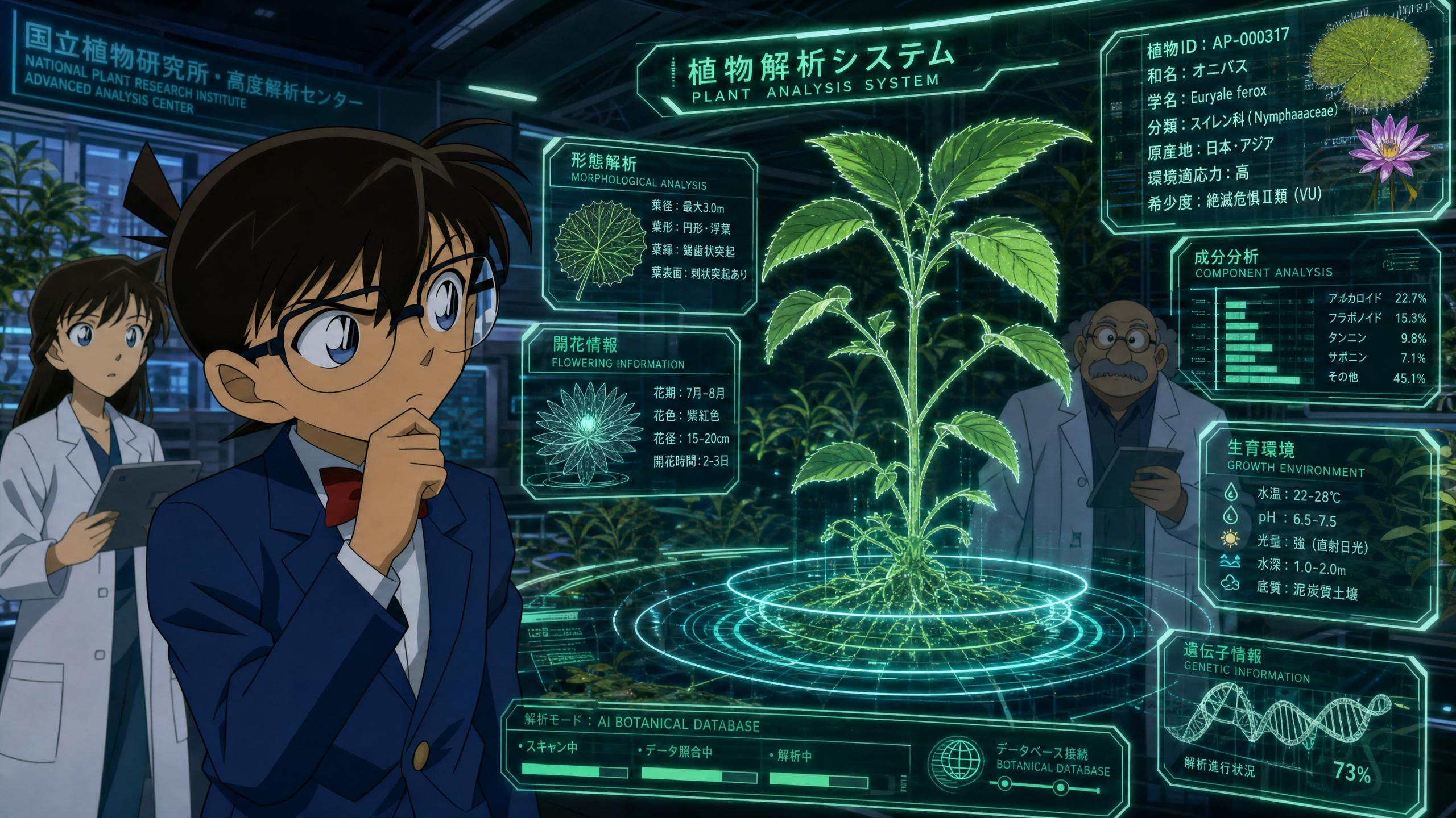 麻豆AI植物分析系统